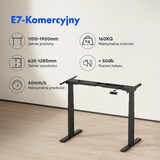 Jednonożny stelaż E7 Commercial | FlexiSpot PL